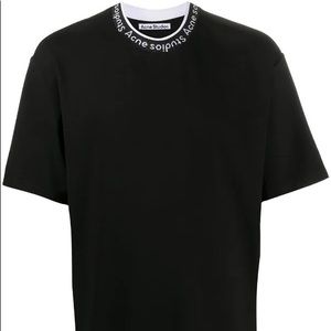 Acne Studios black mock neck tee